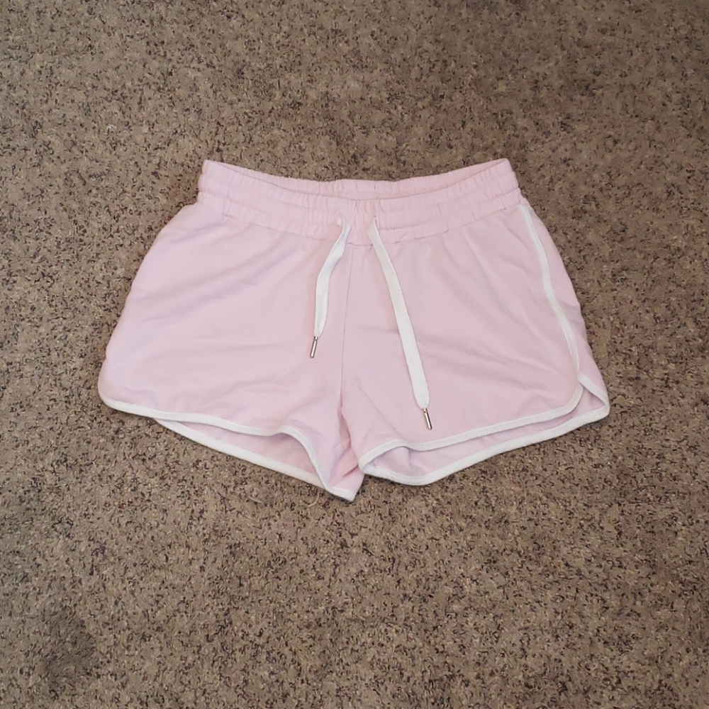 Pastel pink shorts